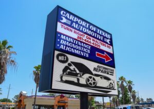 Auto Service 10mm Fusion LED Display