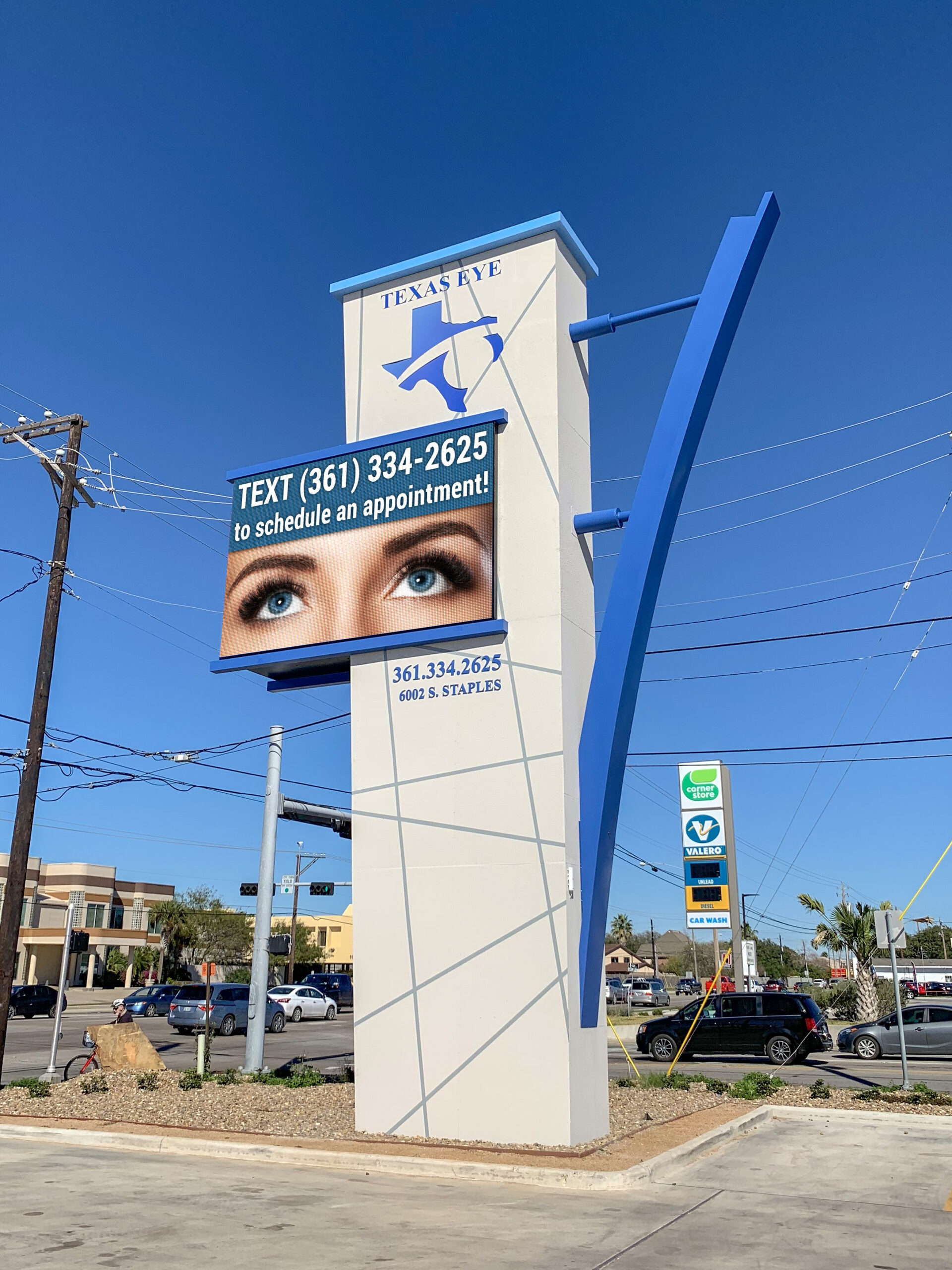 Texas-Eye-Care-Corpus-Christi-Texas-Medical-10mm-LED-Sign