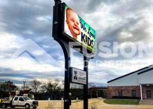 16mm LED Display at Crossroad Church of Katy Texas