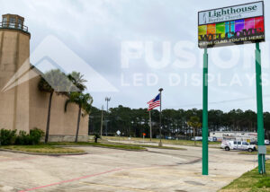 16mm LED Display at Lighthouse Baptist of Dickinson Texas