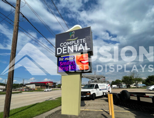 10 mm LED Display at Complete Dental of Houston Texas